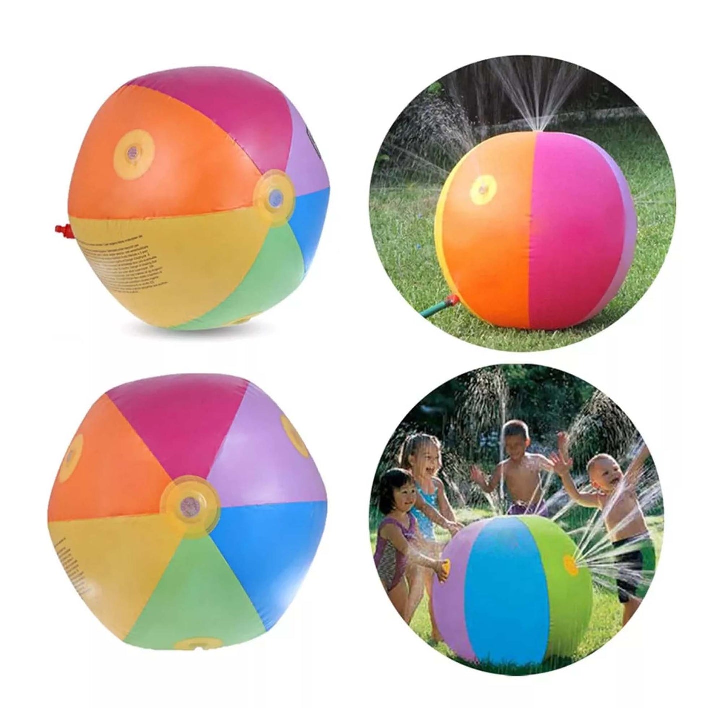 Pelota Inflable Lanza agua.